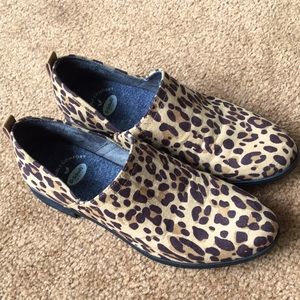 Dr. Scholl’s Leopard Print Loafers, US Women's Size 6